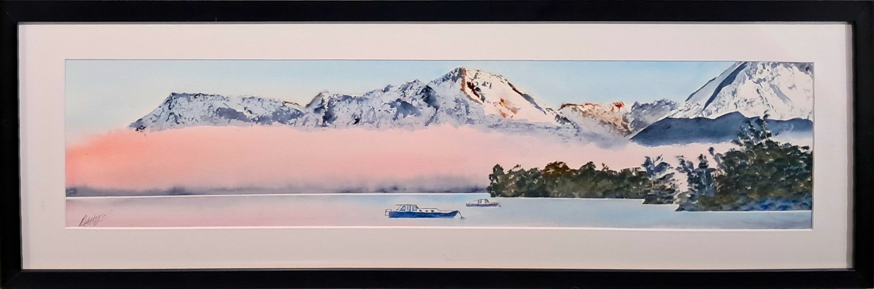 Harbour Scene Manapouri