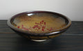 Gold Red Dish