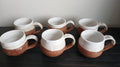 Set of Six Chocolate Mugs