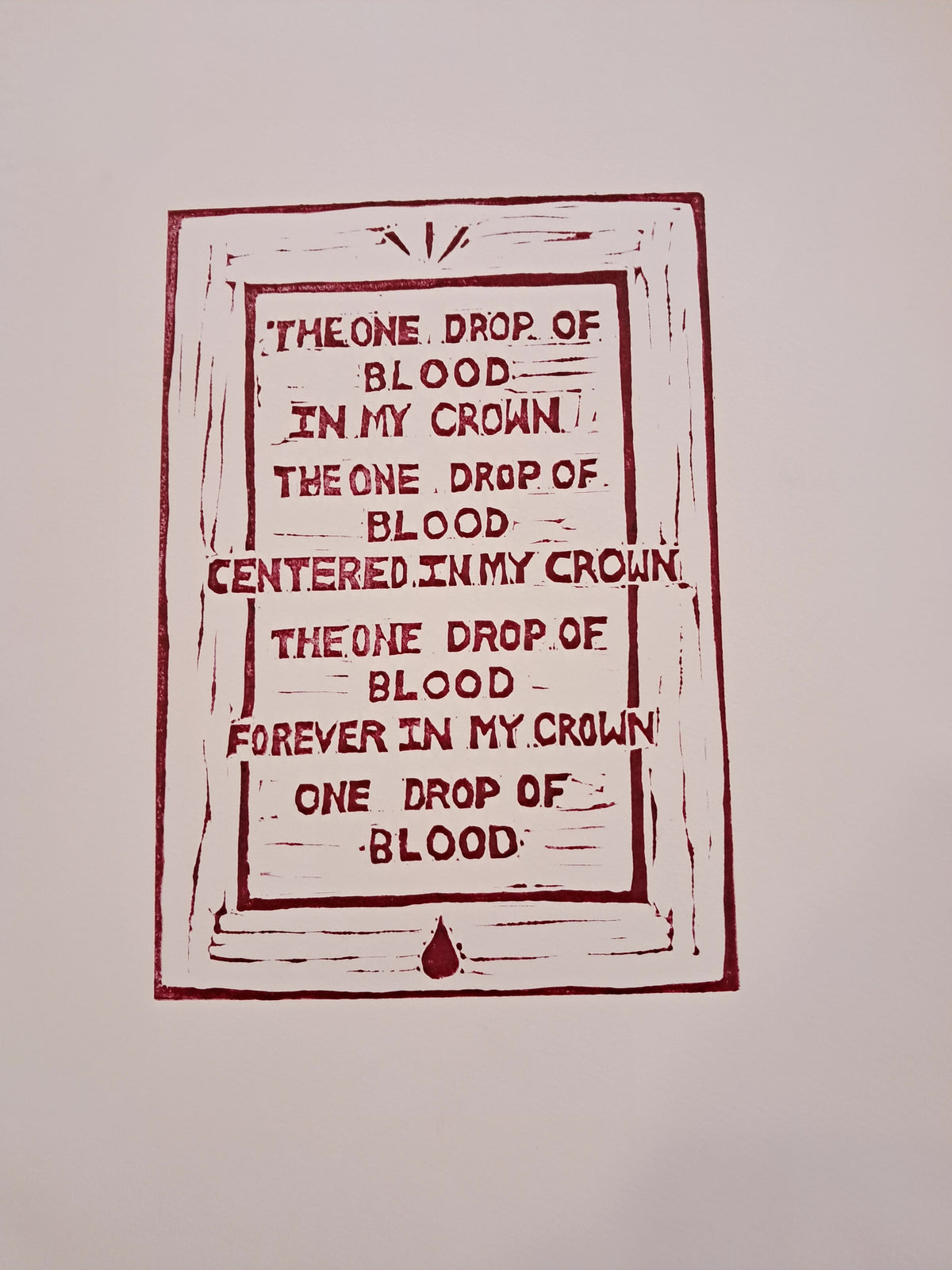 One Drop of Blood 1/10