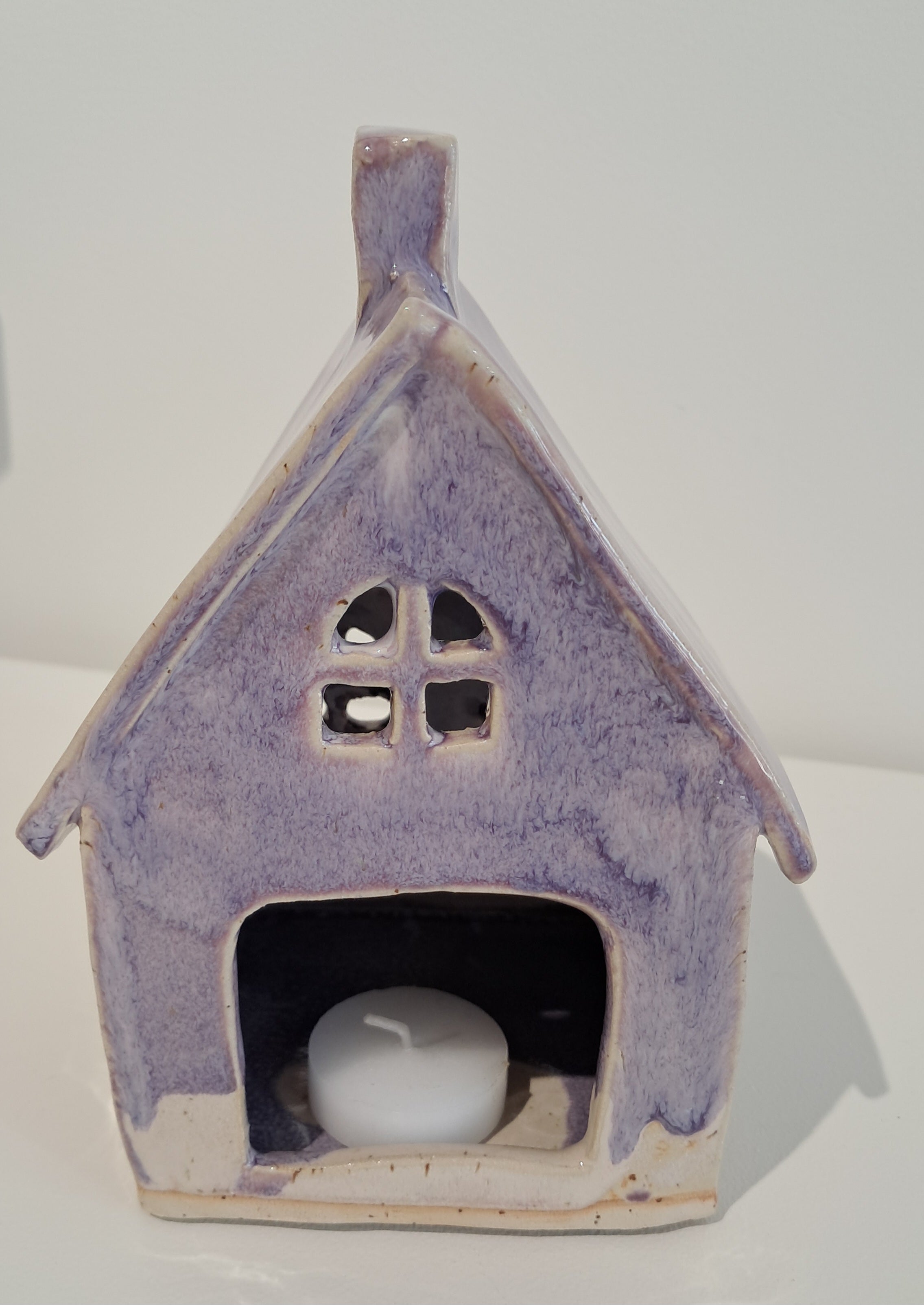 Dwelling at Dusk - Large Lilac