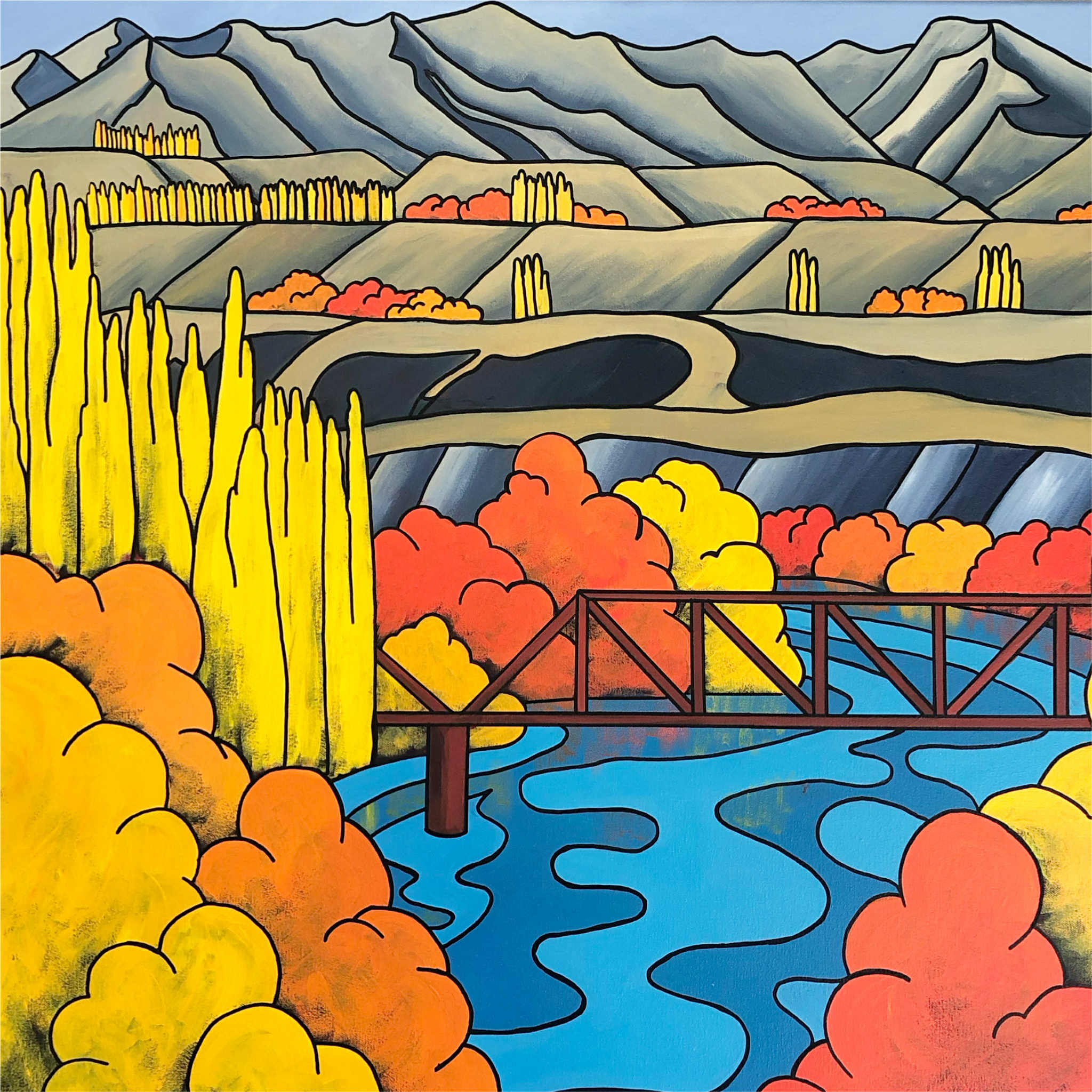 Red Bridge, Luggate