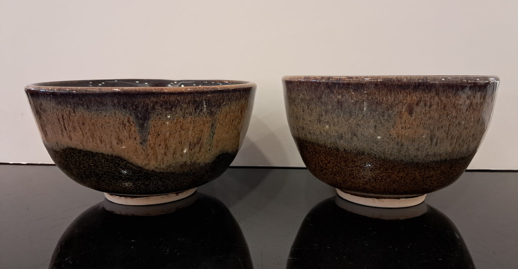 Malt &  Teadust Bowls Pair