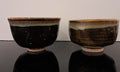 Teadust & Almond Rim Bowls Pair